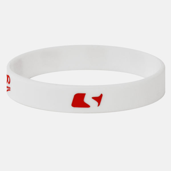 100 Emoji white wristband